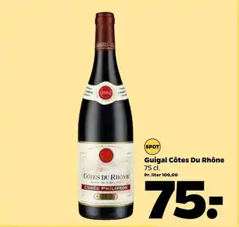 Netto Guigal côtes du rhône tilbud
