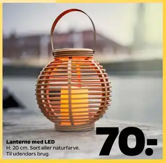 Netto Lanterne med led tilbud