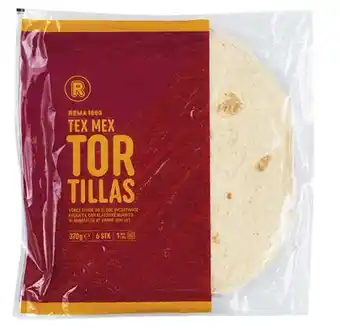 REMA 1000 Tortillas hvede, 370 g tilbud