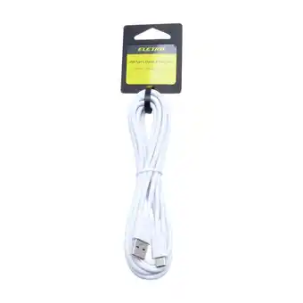 Power Eletra usb-usbc cable 3m wh tilbud