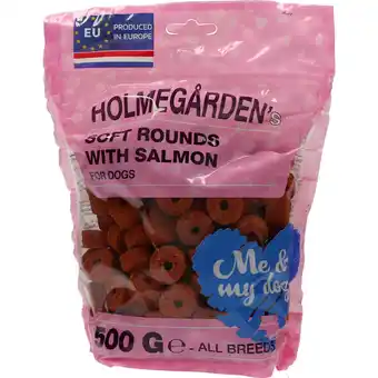 Holmegården soft rounds med laks 500g