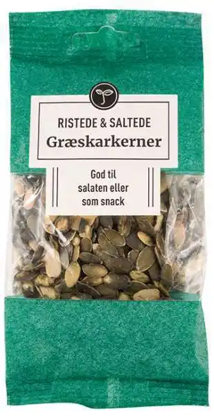 REMA 1000 Græskarkerner, 90 g tilbud