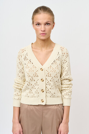 Créton crmalony cardigan (hvid m)