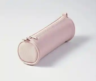 Penalhus oval lys rosa pu