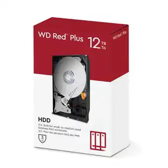 Komplett Wd red plus 3,5'' nas hdd 12tb tilbud