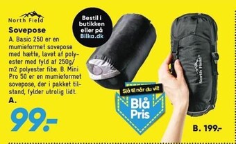 Bilka North field sovepose tilbud