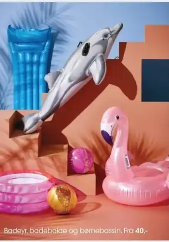 Bilka Badedyr, badebolde og børnebassin tilbud