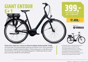 Bike & Co Giant entour e+1 tilbud
