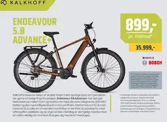 Bike & Co Endeavour 6.b advance - pr. måned tilbud