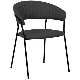 Kare Belle stole m/armlæn, anthracite tilbud