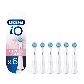Punkt1 Oral-b io gentle care børstehoved, 6 stk tilbud