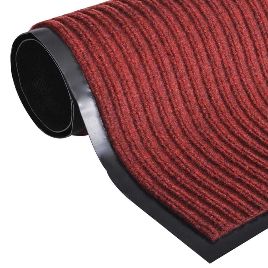 Bolig Center Dørmåtte pvc 120 x 180 rød tilbud