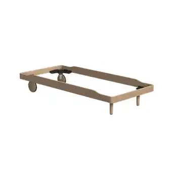 Auping noa sengeramme med hjul 90x200 cm lav