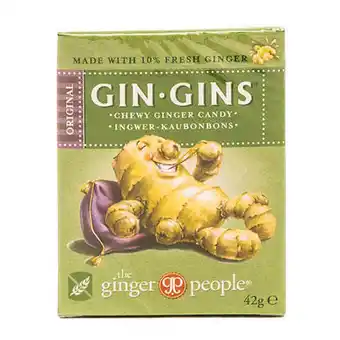 Ginger people, ingefær slik original gin-gin, 42 g