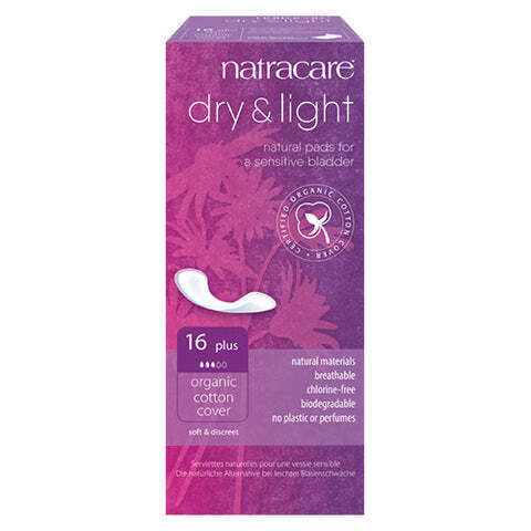 Helsemin Natracare dry &light plus bind (inkontinens), 16 stk tilbud