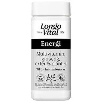 Longo vital + energi 180 tab