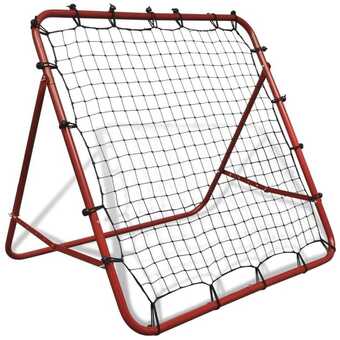Justerbar fodbold kickback rebounder 100 x 100 cm