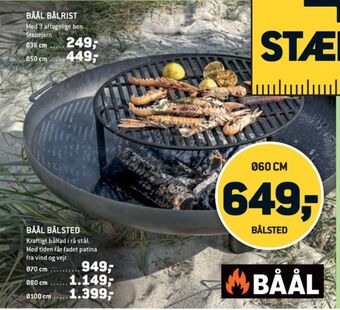 XL-BYG Båål bålrist tilbud