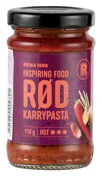 Rød karrypasta, 110 g