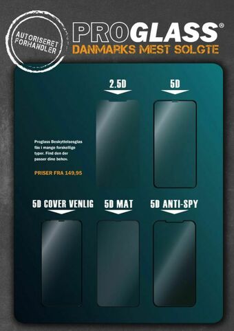 LabTech Data Proglass beskyttelsesglas tilbud