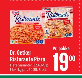 Min Købmand Dr. oetker ristorante pizza tilbud