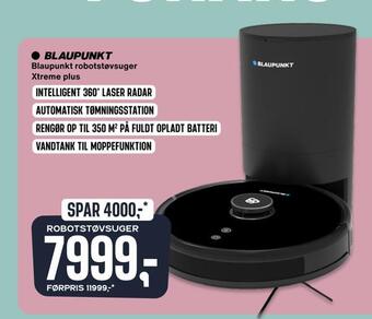 Skousen Blaupunkt robotstøvsuger xtreme plus tilbud