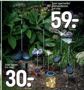REMA 1000 Solar lampe tilbud