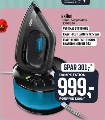 Braun dampstation is2055bk