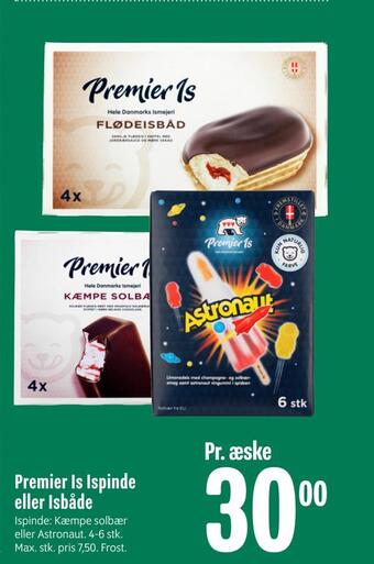 Min Købmand Premier is ispinde eller isbåde tilbud