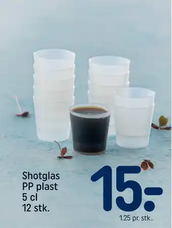 REMA 1000 Shotglas pp plast tilbud