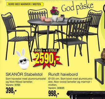Harald Nyborg Rundt havebord tilbud