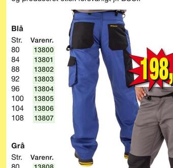 Harald Nyborg Arbejdsbukser tilbud