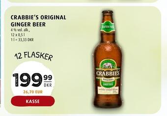 Crabbie's original ginger beer
