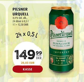 Scandinavian Park Pilsner urquell tilbud