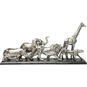 Rejsende dyreflok deco object