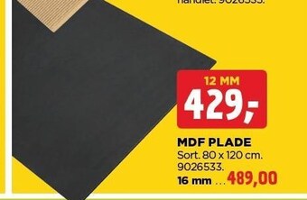 jem & fix Mdf plade tilbud