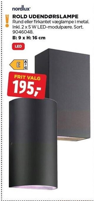 jem & fix Rold udendørslampe tilbud