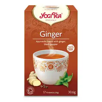 Yogi tea ginger ø, 17 br