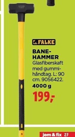 jem & fix Banehammer tilbud
