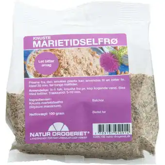 Natur-drogeriet, marietidsel knust, 100 g
