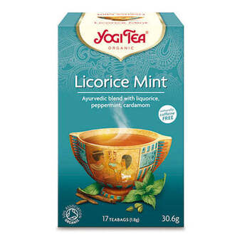 Yogi tea liquorice mint ø, 17 br