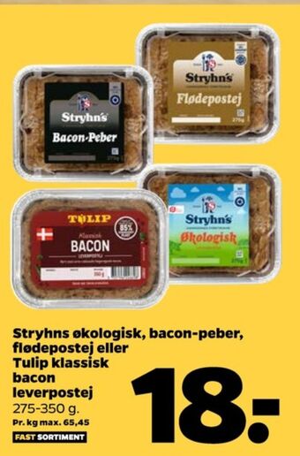 Netto Stryhns leverpostej tilbud