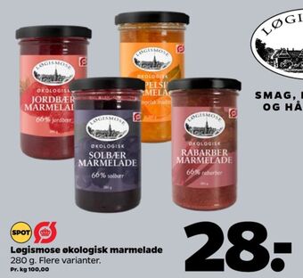 Netto Løgismose marmelade tilbud