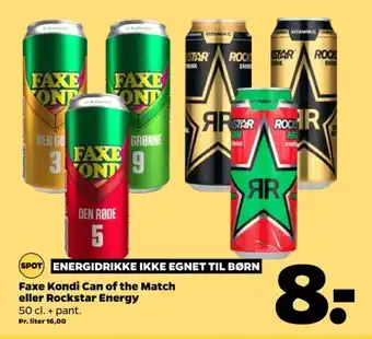 Netto Rockstar energidrik tilbud