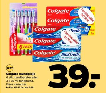 Netto Colgate tandpasta tilbud