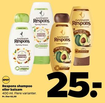 Netto Respons shampoo tilbud
