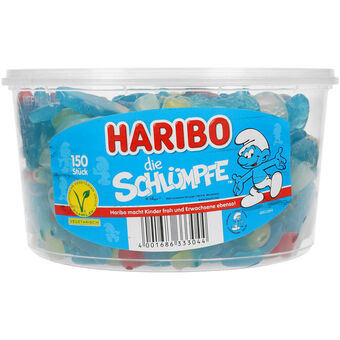 Netpris Haribo smølfer 1350g tilbud