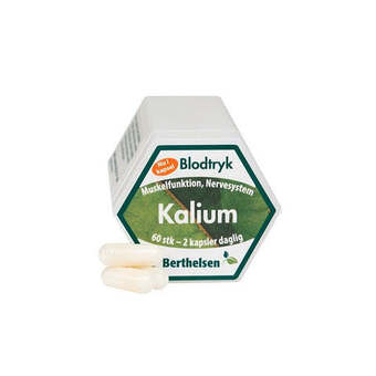 Helsemin Berthelsen, kalium berthelsen, 60 kap tilbud