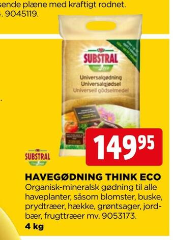 jem & fix Havegødning think eco tilbud