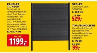 jem & fix Paneler til hegn tilbud